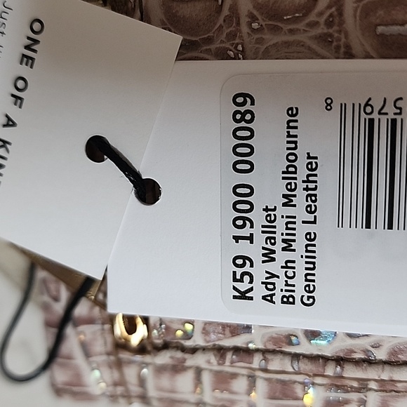 ๐๐ BRAHMIN BIRCH MINI MELBOURNE Micaela Satchel & Ady Wallet ๐๐ - Picture 15 of 15